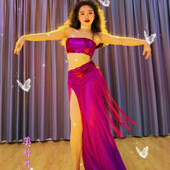 初学者练功服表演出服东方舞蹈演出服 套装 悦梦风璐肚皮舞服装 新款