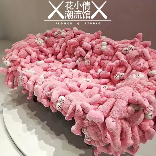 芝麻街bff毛绒沙发座椅家居潮流