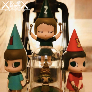 奈良美智小鼓手潮玩盲盒桌面公仔摆件模型玩具儿童节日伴手礼玩具