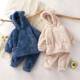 Boy Sweatshirt Girl Sets Baby Fleece Clothing Autumn Trous
