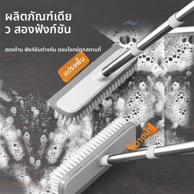 bathroom long handle brush tile floor cleaning broom mop