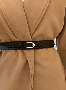 Women Belt PU Leather Corset Belts For Ladies Metal Buckle W