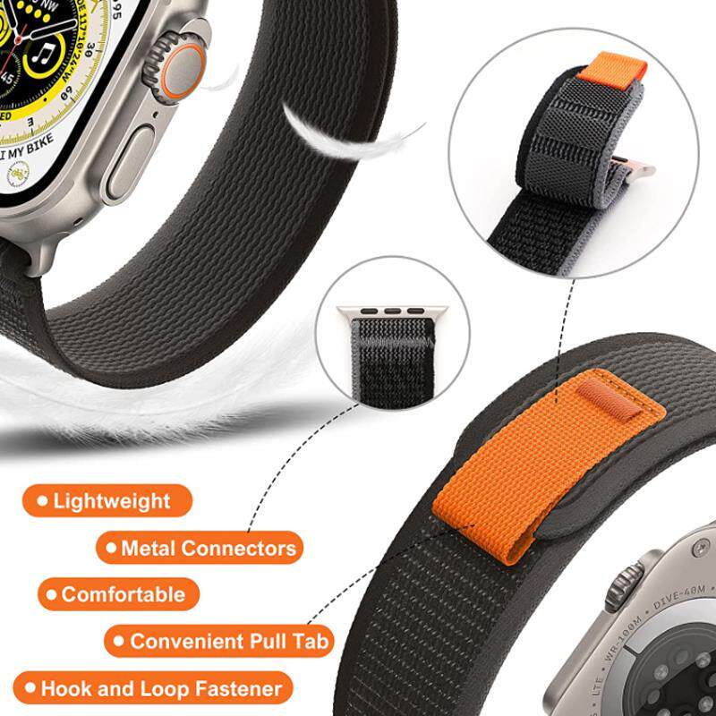 Trail Loop Strap For  Watch Band Ultra 8 7 BTH6 5 3 SE 49m