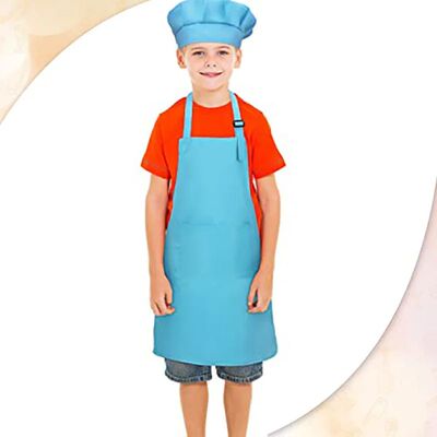 Cheap Wholesale Children Adult Parent-child Chef Apron Paint
