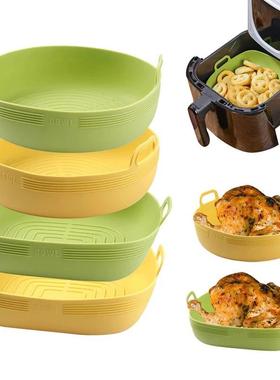 Air Fryers Oven Baking Tray AirFryer Silicone Basket Silicon