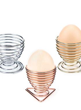 Stainless Steel Soft Boiled Egg Cups egg Holder Tabletop