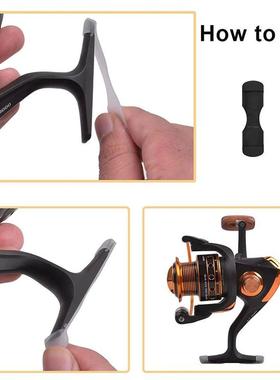 40/100cs ubber Fishing reel rotection base mat pad aitcastin