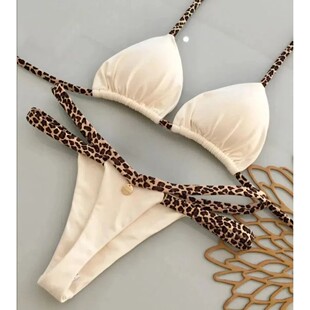 Bikini Beach piece Sexy Set Two Women Swimsuit New Holiday