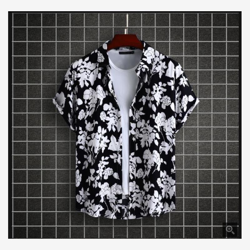 summer shirts men hawaiian shirts mens t shirt for men 男