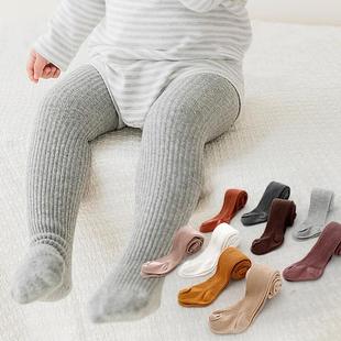 Baby Tights Winter Autumn Solid Color Soft Cotton Thick Warm
