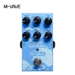 M-VAVE Mini Universe Guitar Effect Pedal Digital Reverb Peda