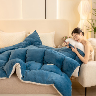 winter soft warm quilt comforter duvet cotton blanket 冬棉被