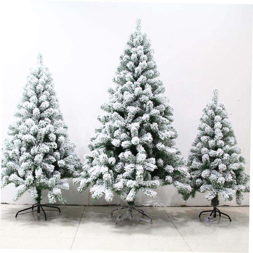 Christmas tree 1.5 meters white plush tree圣诞树1.5米雪松树