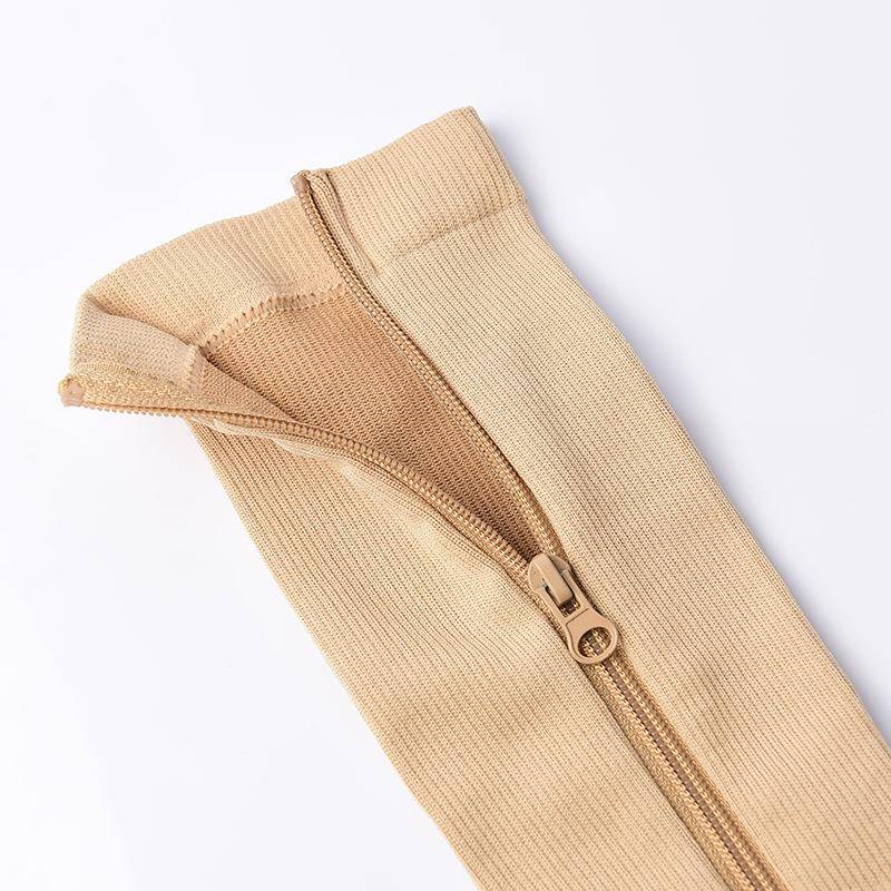 运动压力压缩拉链袜弹力袜zip Brothock compression stockings