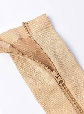 运动压力压缩拉链袜弹力袜zip Brothock compression stockings