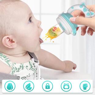 Baby Food Feeding Spoon Juice Extractor Fruit Feeder Pacifie