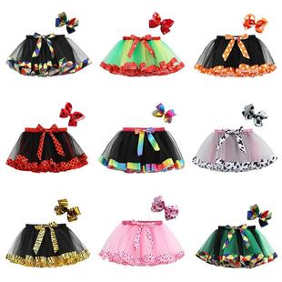 Girls skirts and childrens skirts女童半身裙加内衬儿童短裙