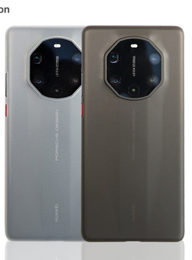 Pinkson适用华为Mate40RS手机壳Mate50 RS保时捷设计60RS典藏版PP材质超薄透明全包磨砂硬壳防指纹商务高档男