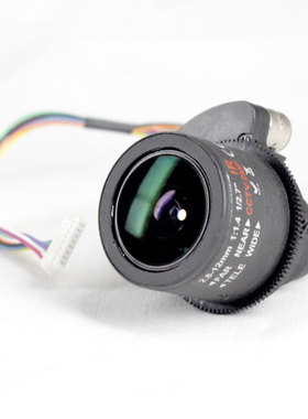 200万IR红外摄像机用的电动变焦镜头2.8-12mm监控1:1.4 1/2.7 2MP