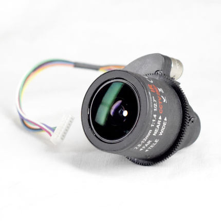 200万IR红外摄像机用的电动变焦镜头2.8-12mm监控1:1.4 1/2.7 2MP
