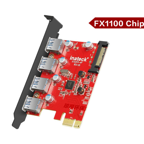 Inateck台式机PCIE转USB3扩展卡