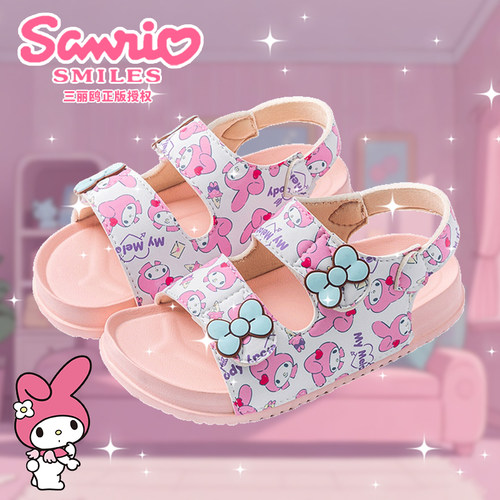 2025新款美乐蒂儿童凉鞋