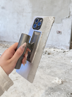 恶搞刮腻子灰的手机壳小米17Pro max抹灰刀90适用网红米note15巨丑土味炸裂款14情侣13搞怪Redmi K80带支架12