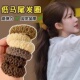 新款 加厚加粗发饰加宽橡皮筋发圈高马尾高弹力耐用发绳头绳扎头发