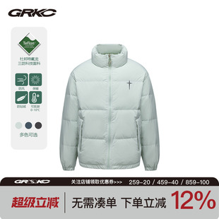 GRKC吉尔卡克特氟龙三防白鸭绒羽绒服轻薄2025冬季户外防寒外套