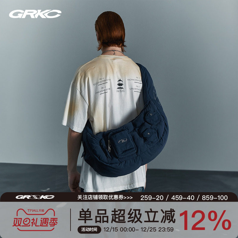 GRKC吉尔卡克枕头斜挎包