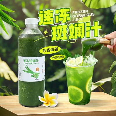 饮力健冷冻斑斓汁980g鲜榨