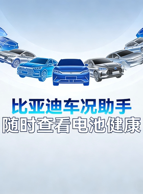 比亚迪车机车况助手显示