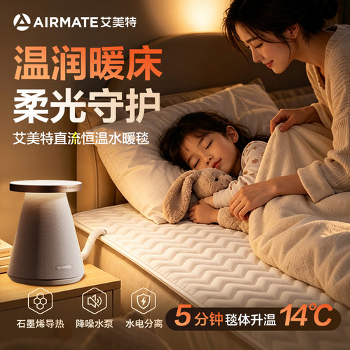 艾美特0噪感深睡水暖毯直流TW19