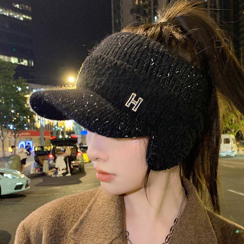 Winter Hats For Women 2023 Warm Rabbit Blend Knitted Hat Ou