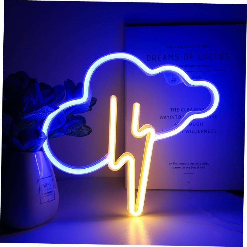 LED Neon Light Wall Sign Night Lamp Party Holiday Decor Gif1