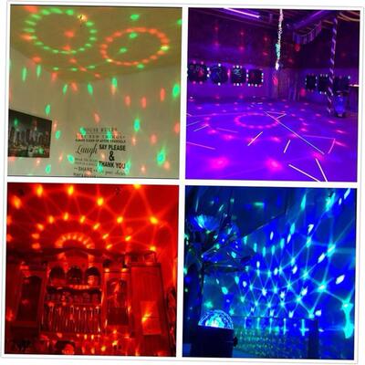 Disco Ball Party Lights DJ Disco Light LED Projector Strobe