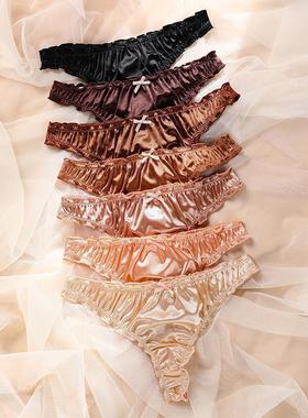 Women Sexy Lace Panties Underwear Thong Female G String 内裤