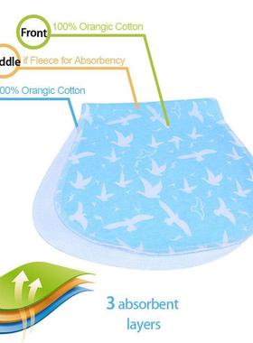 BaBy Burp BIBs Infant Cloths Cotton gIrls feedIng BIB Cloth