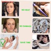 Hair Curler Curlers Iron Heatless Lazy Curling Headband Silk
