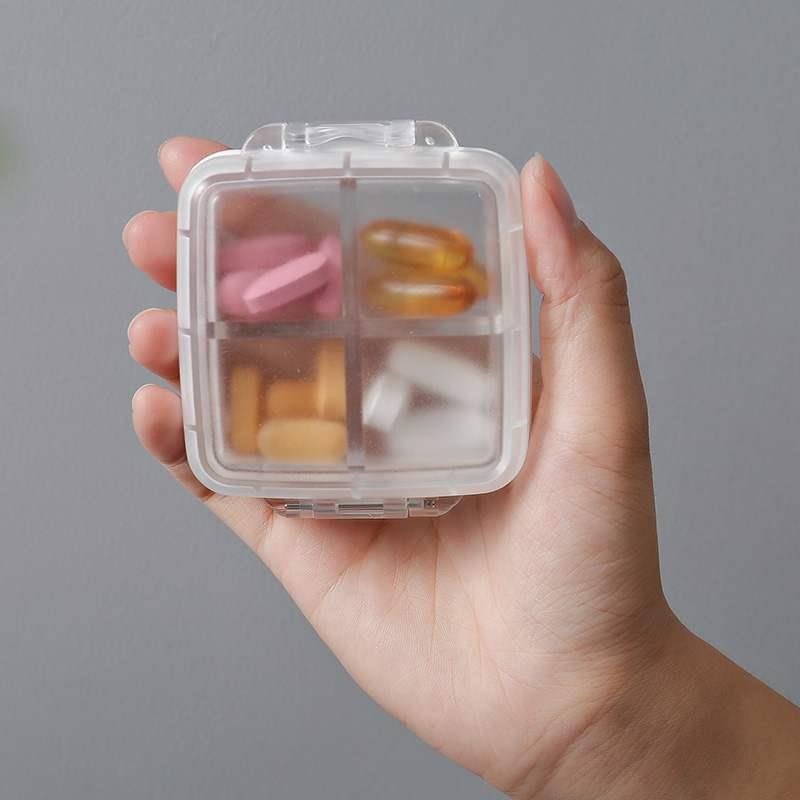 sealed small medicine box portable medicine box pc portable