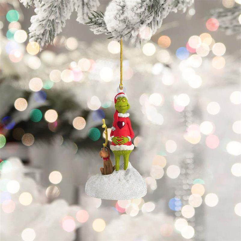 Christmas cartoon creative pendant tree decorations圣诞挂件