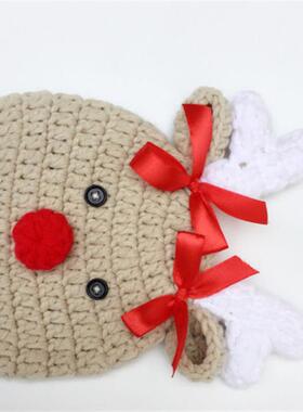 Chrismas Santa Claus Hat for Babies Newborn Baby Hat Crochet