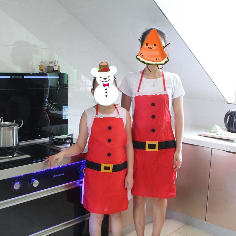 Christmas Apron Family Party-Festive Kitchen Cooking Wear