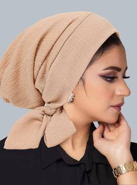 musslilm cap hejab turban hijeb lady scarfhat