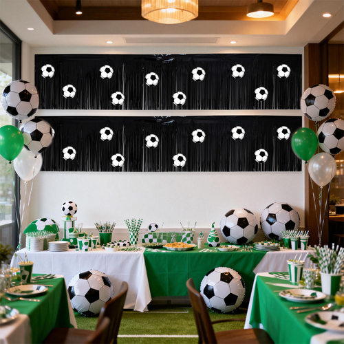 Us-canada-mexico World Cup Decorations Banner Rain Silk Curt