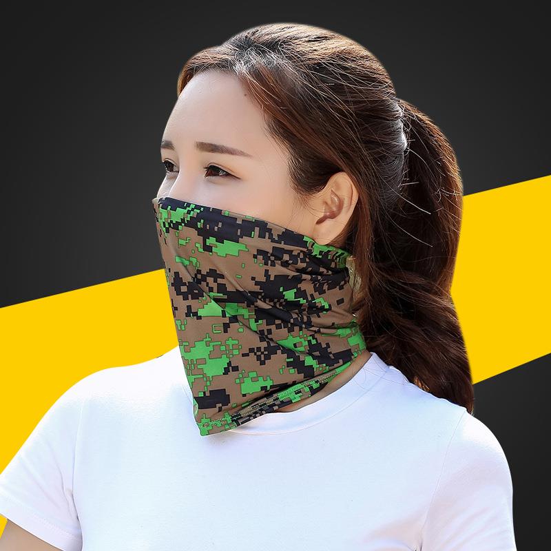 outdoor men women thin style cycling face mask neck warmer