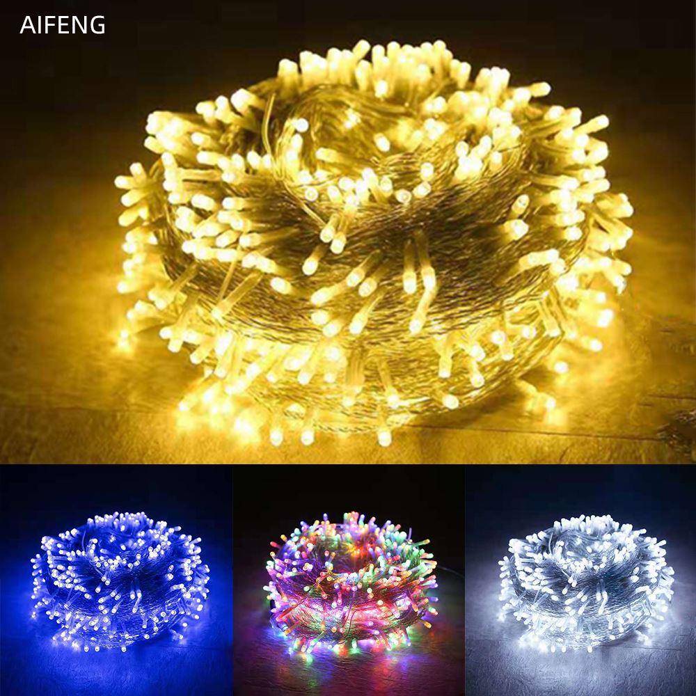 Christmas Lights 5M 10M 20M 30M 50M 100M Led String Fairy