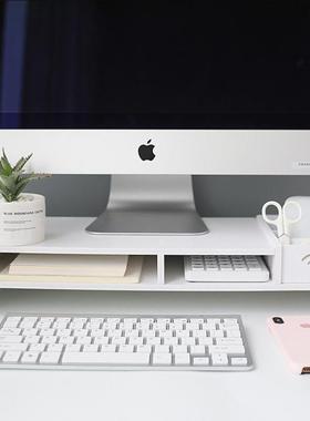 Computer monitor Shelf Desktop Office table storage finishin