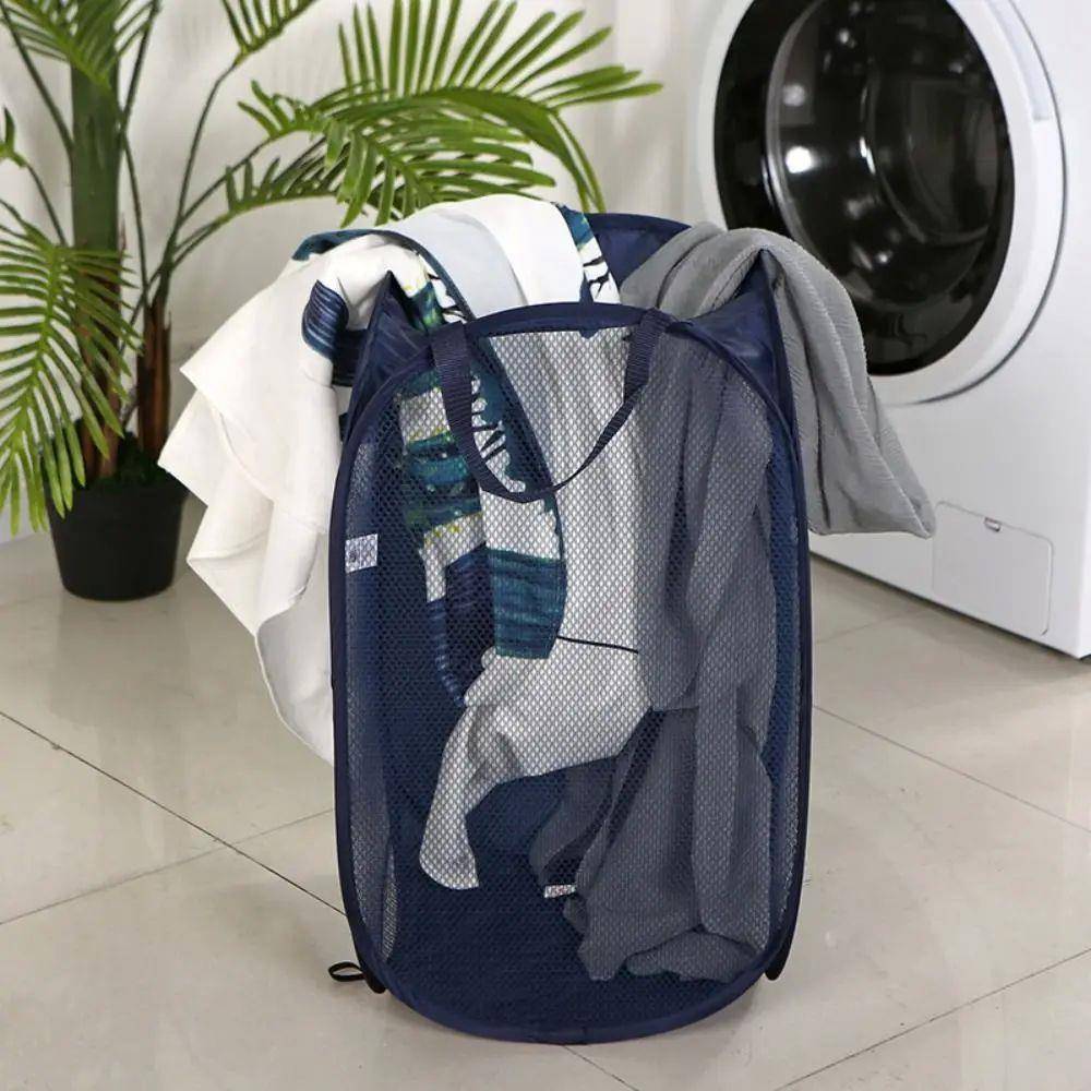 Large Foldable Laundry Washing Clothes Storage Bag Hamper Ba