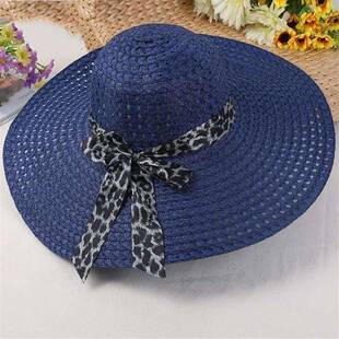 Women Fold Sun Hot Straw Cap Floppy Wide Brim Beach Hat